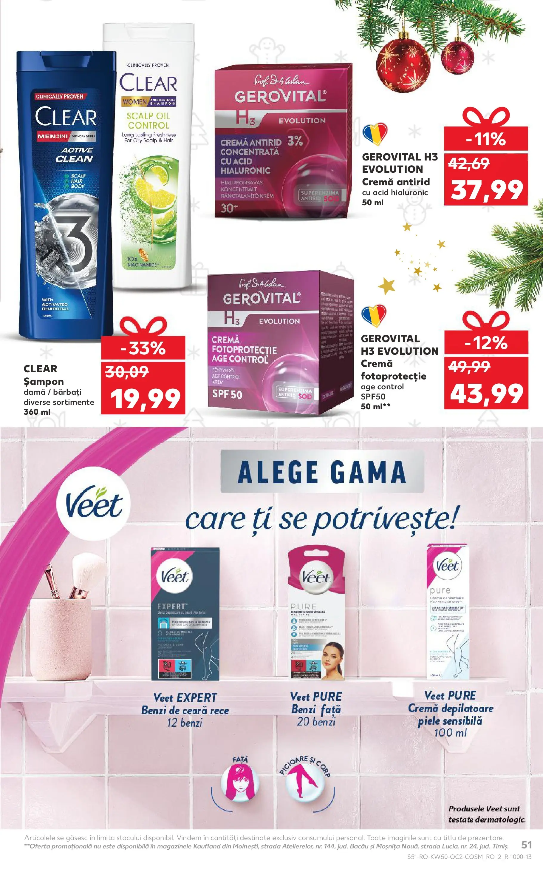 Catalog Kaufland - Baia Mare 10.12.2025 - Revista si Oferta | Pagină: 51 | Produse: Pomelo, Body, Cremă, Cremă depilatoare