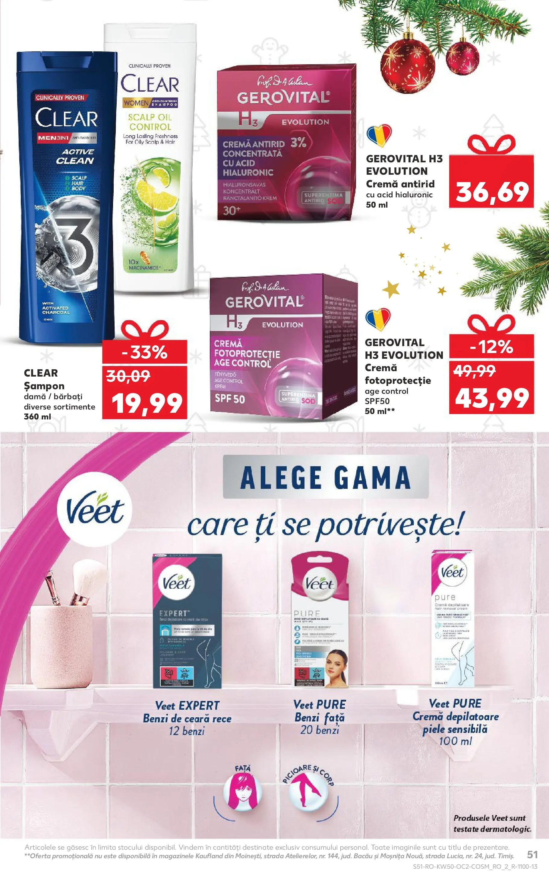 Catalog Kaufland - Ploiești 10.12.2025 - Revista si Oferta | Pagină: 51 | Produse: Pomelo, Cremă, Cremă depilatoare, Ananas