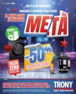 Trony -50% - al 24.12.2025