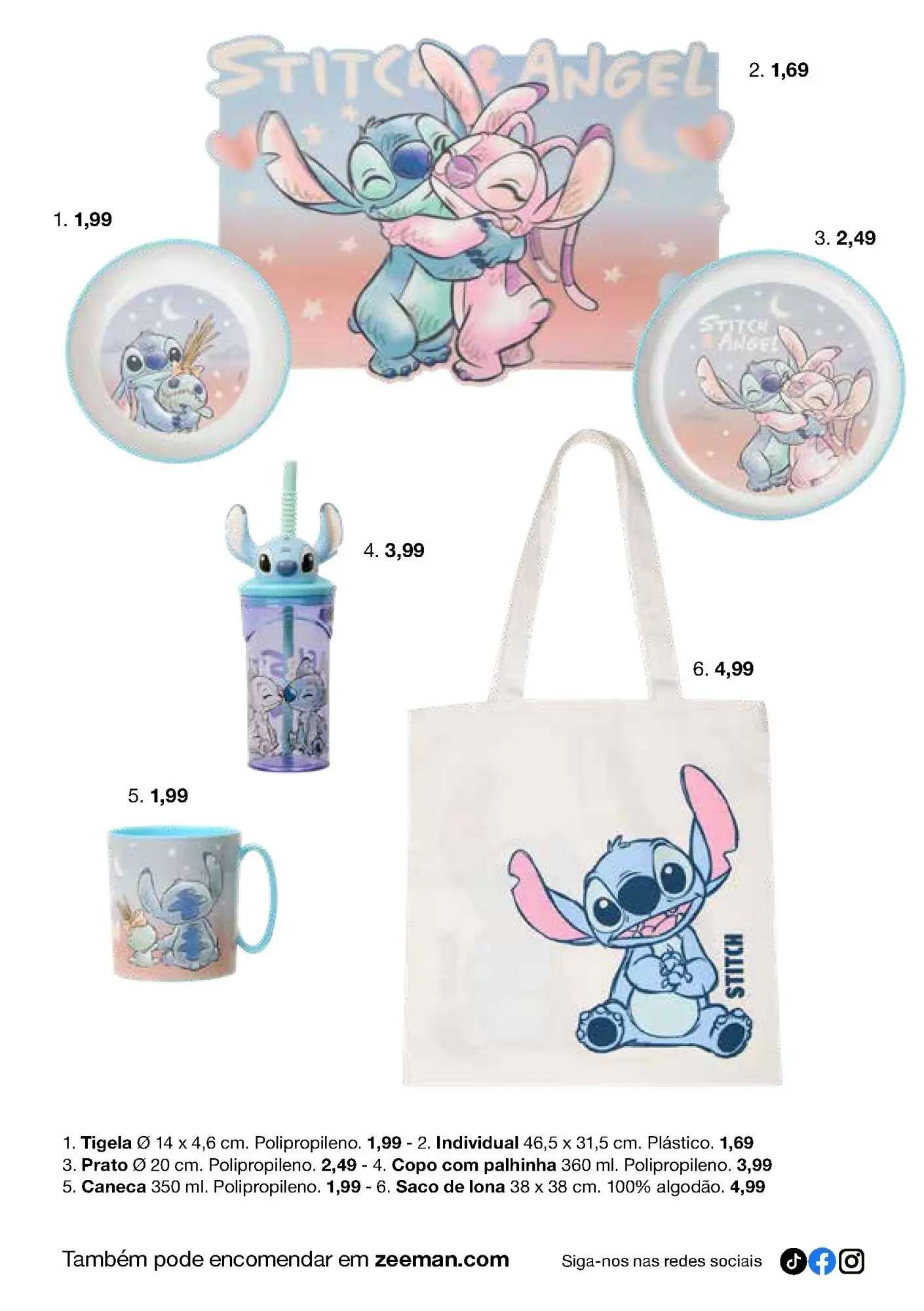 Ofertas - Folheto de Zeeman até 12.12.2025 » de 06/12/2025 - 12/12/2025 | Página: 8 | Produtos: Tigela, Caneca