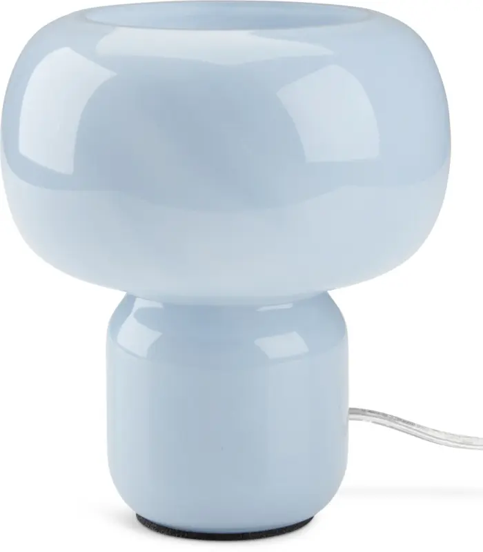 JYSK Настолна лампа HJARNE Ø16xВ18 см синя