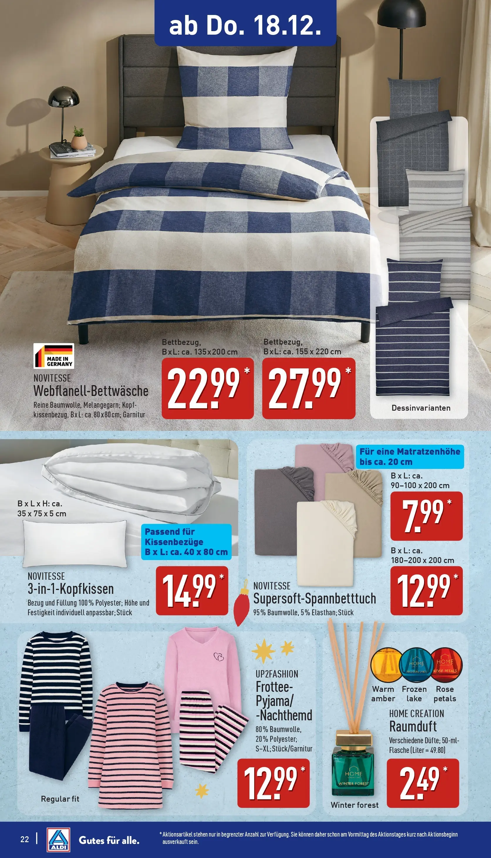 Aldi - ALDI Nord: Wochenangebote (ab 14.12.2025) » Angebote Online | Seite: 25 | Produkte: Home creation