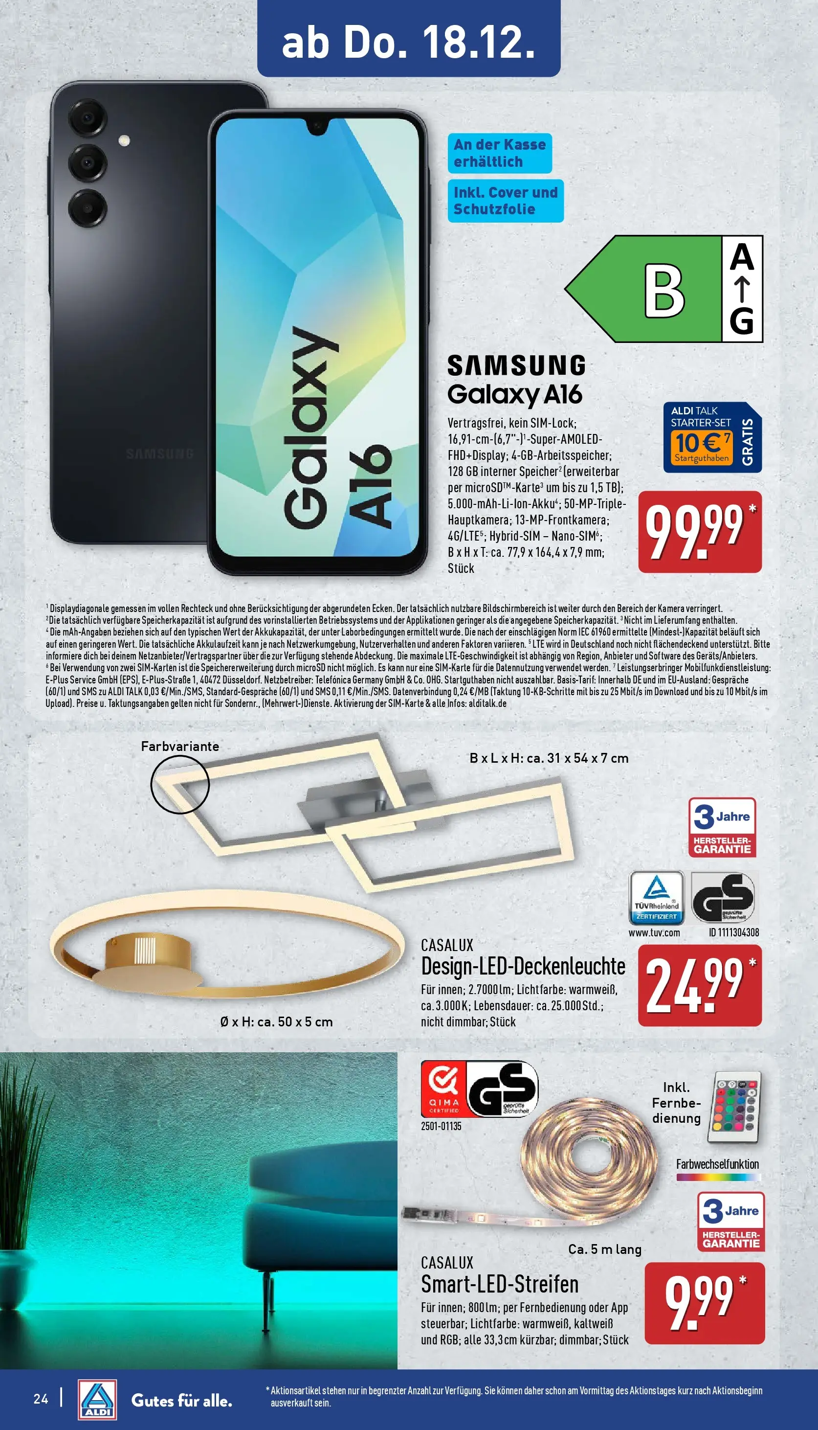 Aldi - ALDI Nord: Wochenangebote (ab 14.12.2025) » Angebote Online | Seite: 27 | Produkte: Kamera, Samsung