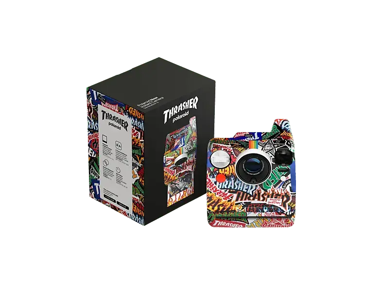 Polaroid Now Gen.3 Sofortbildkamera, Thrasher Edition