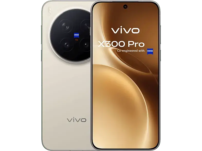 Vivo X300 Pro 5G, 512 GB, Dune Brown, Dual SIM