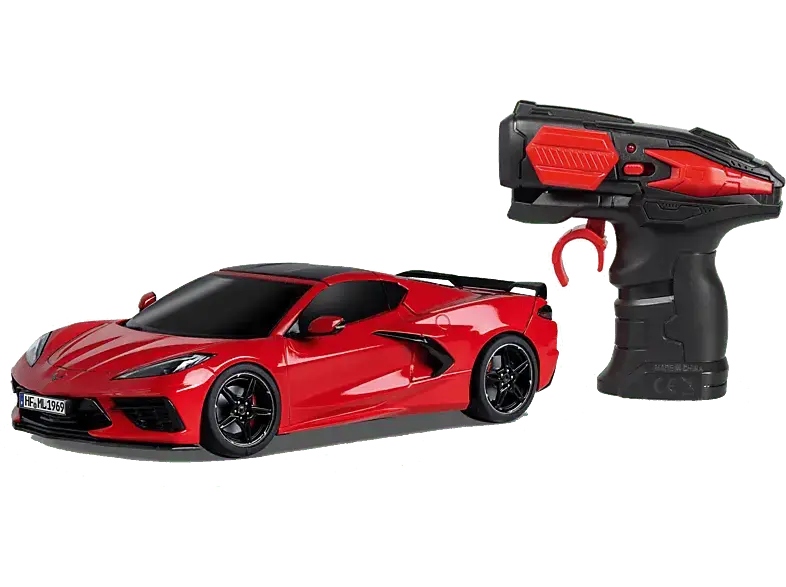 Revell Control RC Scale Car Corvette C8 RC-Fahrzeug, Rot