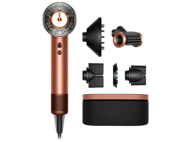 Dyson 143644-01 Supersonic Haartrockner inkl. Präsentationsbox Amber Silk (1600 Watt)
