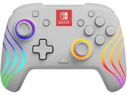 PDP Afterglow Wave Motion Wireless Controller white für Nintendo Switch, Switch OLED, Lite