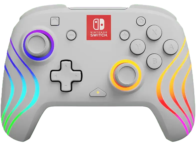 PDP Afterglow Wave Motion Wireless Controller white für Nintendo Switch, Switch OLED, Lite