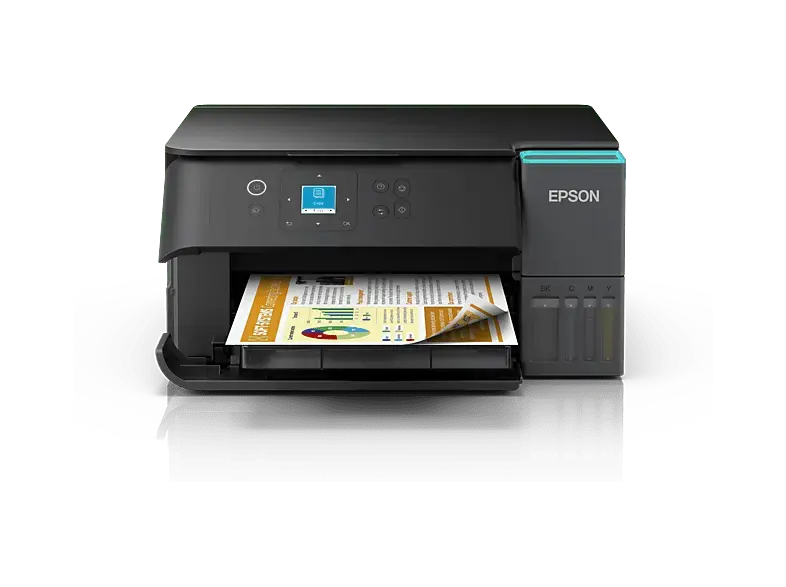 EPSON EcoTank ET-2951, 3in1 Tintentank-Multifunktionsdrucker, nachfüllbare Tintentanks, DIN A4, W-LAN, Display, Schwarz