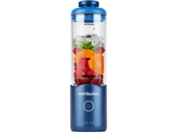 Nutri Bullet NBP 013BL Flex Portable Blender, Smoothie Maker (Blue, 7,4 Volt, 590 ml)