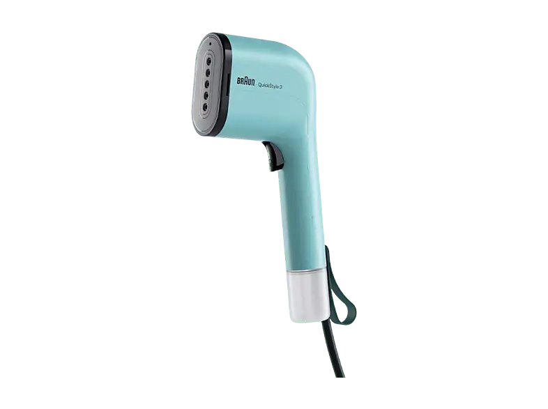 Braun GS 3013GR QuickStyle 3 Dampfglätter (1100 Watt, 70 ml Wassertank, Grün)