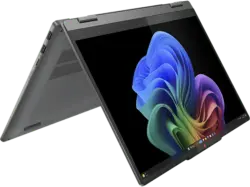 LENOVO IdeaPad 5 2-in-1 14Q8X9, Convertible, 14 Zoll WUXGA Touchscreen, Qualcomm® Snapdragon® X Plus Prozessor, 24 GB RAM, 1 TB SSD, Adreno™ Onboard Graphics, Windows 11 Home, Luna Grey