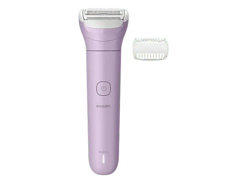 Philips BRL138/00 Lady Shaver Series 6000 Kabelloser Nass- und Trocken Rasierer, mit 3 Aufsätze; Damenrasierer