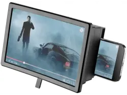Cellular Line Bildschirmvergrößerer Movie Theater mit Stativ für Smartphones bis 6,5 Zoll