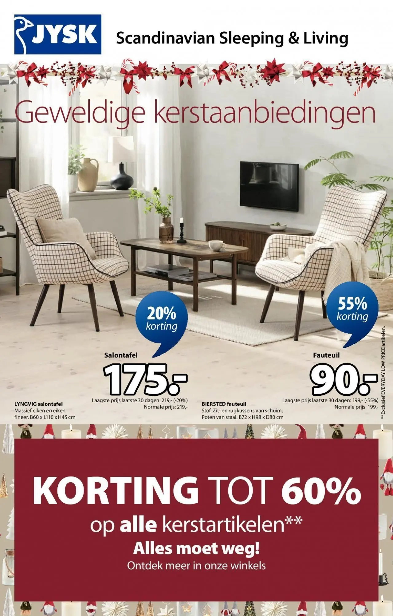 JYSK - JYSK folder  vanaf 07/12/2025 | Pagina: 1 | Producten: Fauteuil