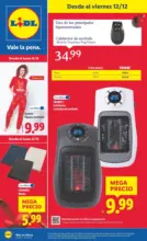 ¡Bazar Lidl! Ofertas válidas del 08/12 al 14/12