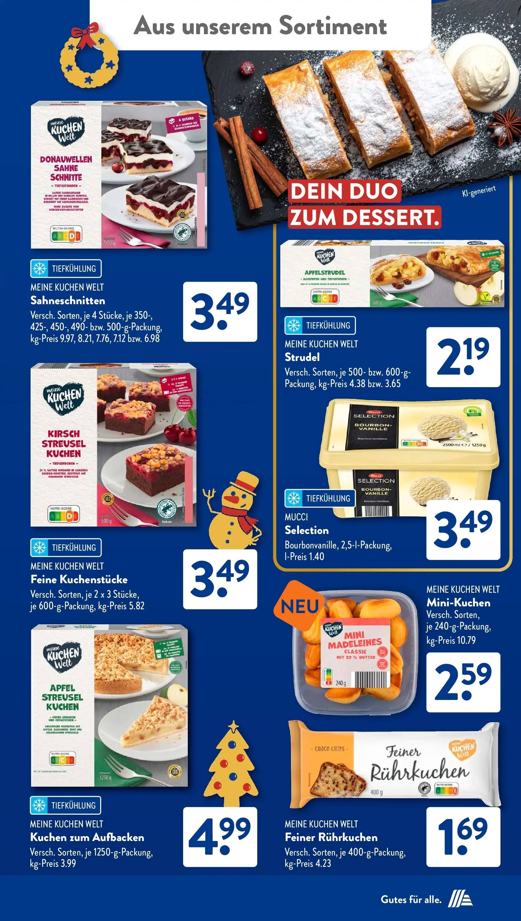Aldi Süd - Aldi Süd: Wochenangebote (ab 14.12.2025) zum Blättern | Seite: 43 | Produkte: Butter, Äpfel, Bourbon, Sahne