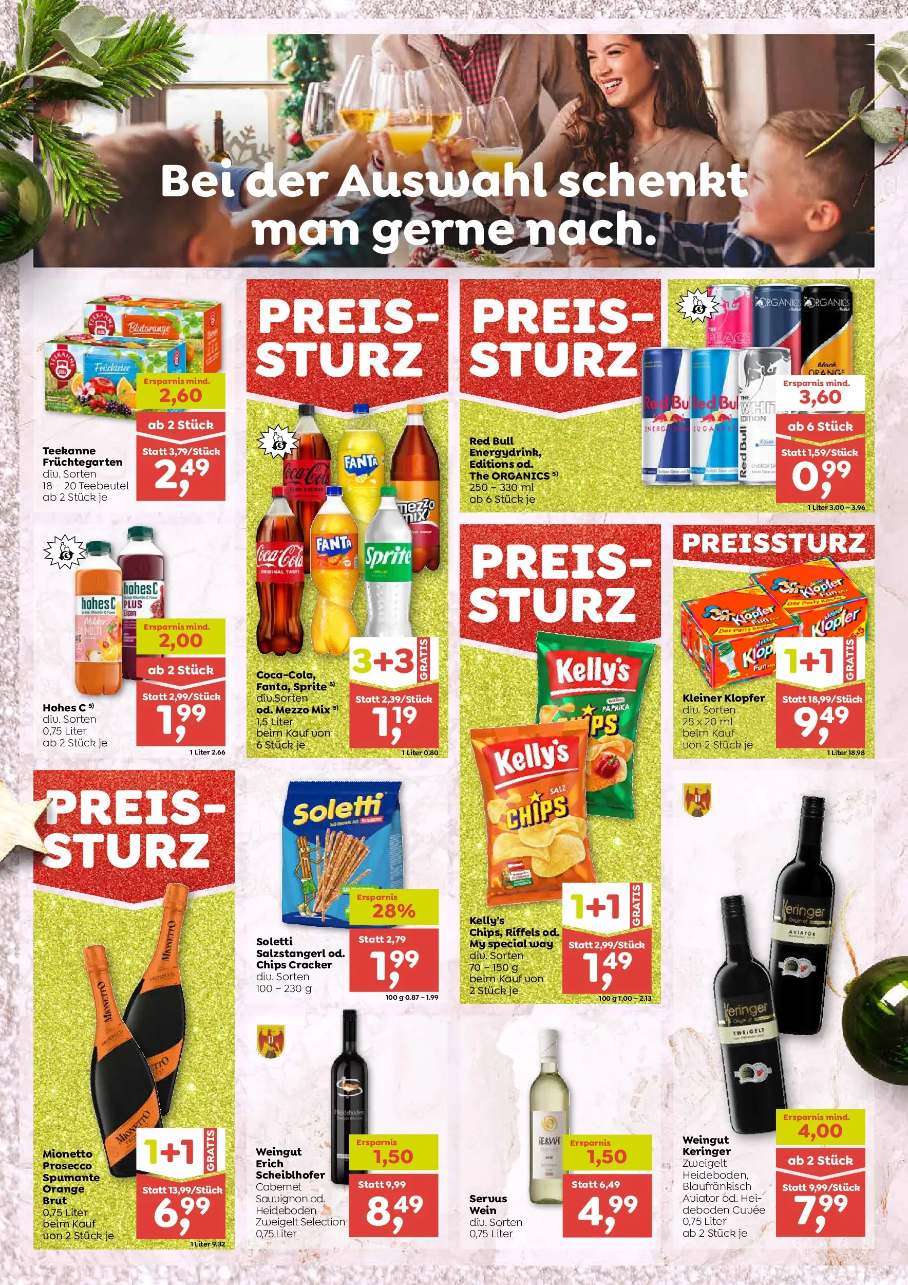 ADEG Hohenberg, Prottes von 18.12.2025 - Aktuelle Angebote | Seite: 6 | Produkte: Chips, Salz, Wein