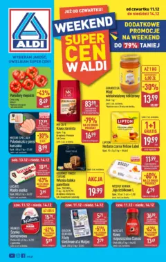 Pogląd oferty "Aldi - Dodatkowe promocje na weekend w ALDI" - ważna od 10.12.2025