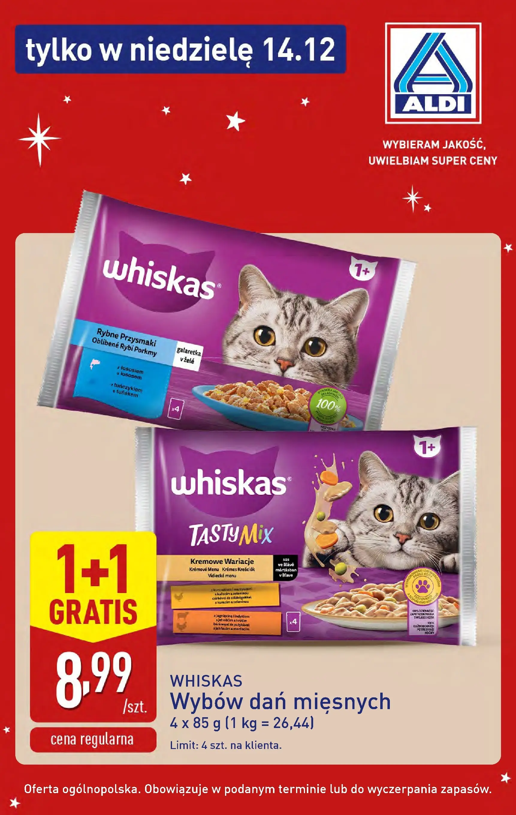 Aldi Gazetka - Super oferty na niedzielę od 14.12.2025 - Ulotka PDF, promocje | Strona: 11 | Produkty: Galaretka