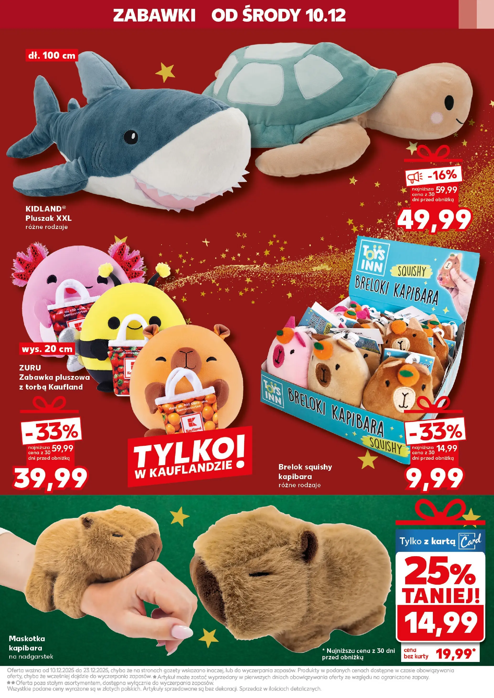 Kaufland gazetka od 10.12.2025 | Boże Narodzenie 🎄🎁 | Strona: 9 | Produkty: Karta, Torba