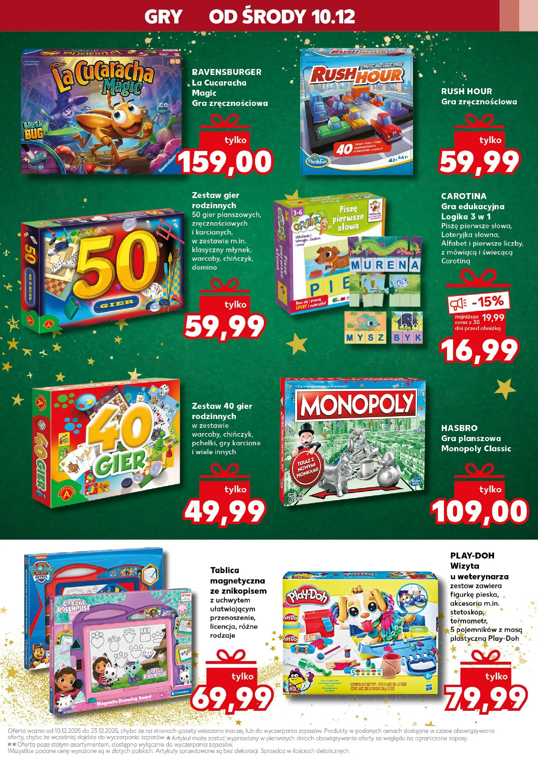 Kaufland gazetka od 10.12.2025 | Boże Narodzenie 🎄🎁 | Strona: 27 | Produkty: Magnetic, Mysz, Gra, Gry