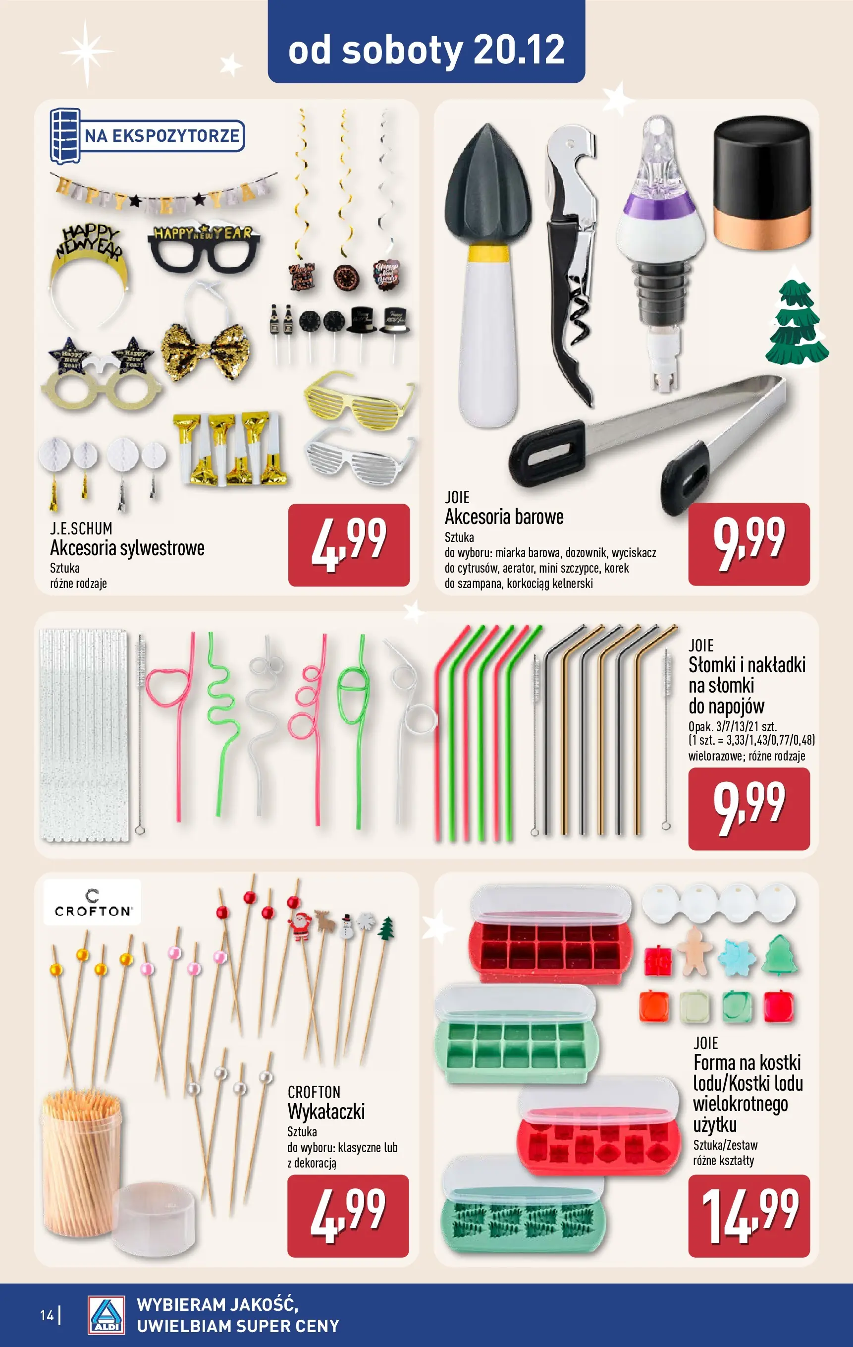 Aldi Gazetka - Hity od Środy i od Soboty od 17.12.2025 - Ulotka PDF, promocje | Strona: 14 | Produkty: Kurtka, Dywanik łazienkowy, Tekstylia