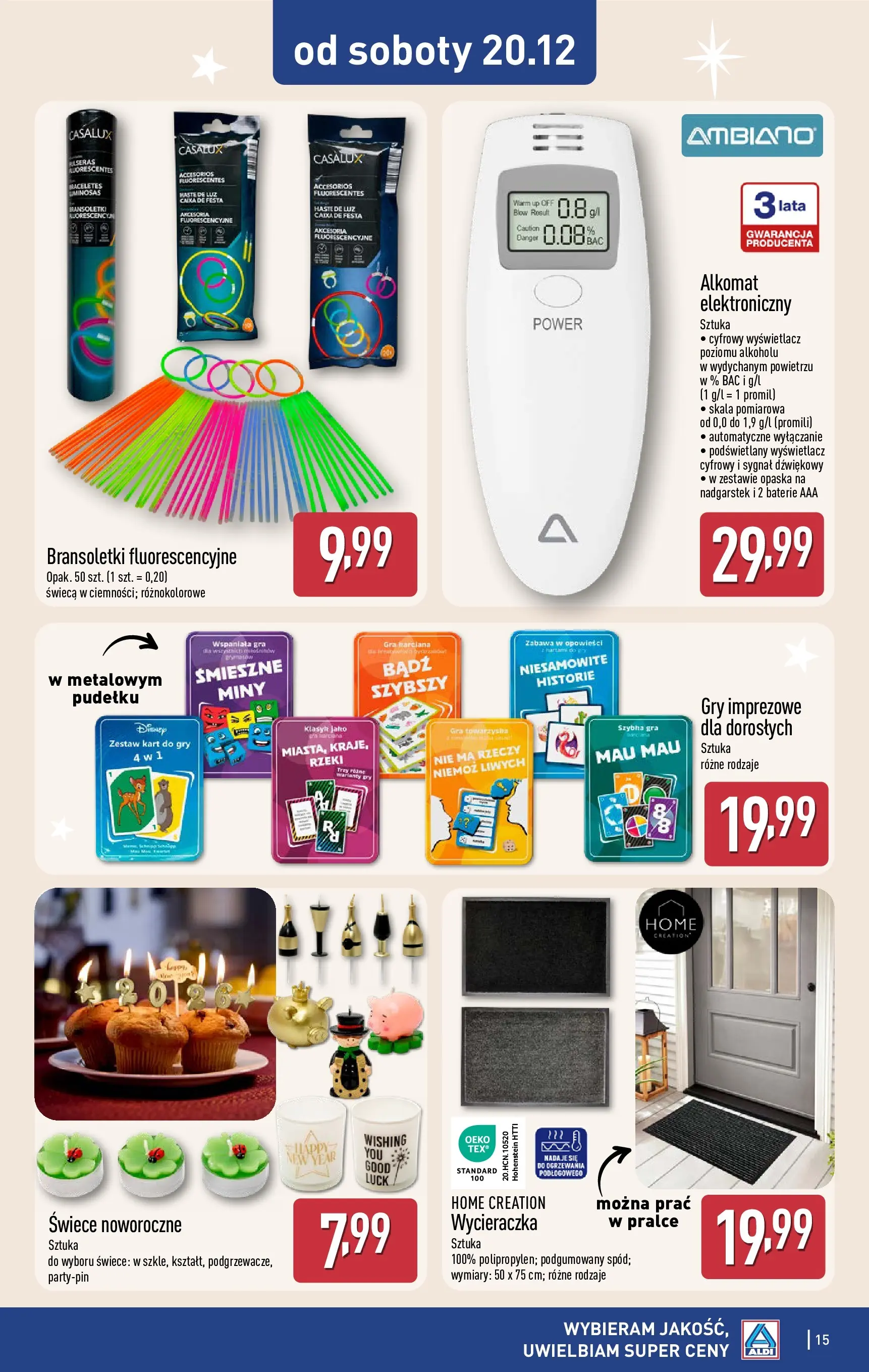 Aldi Gazetka - Hity od Środy i od Soboty od 17.12.2025 - Ulotka PDF, promocje | Strona: 15 | Produkty: Figurki