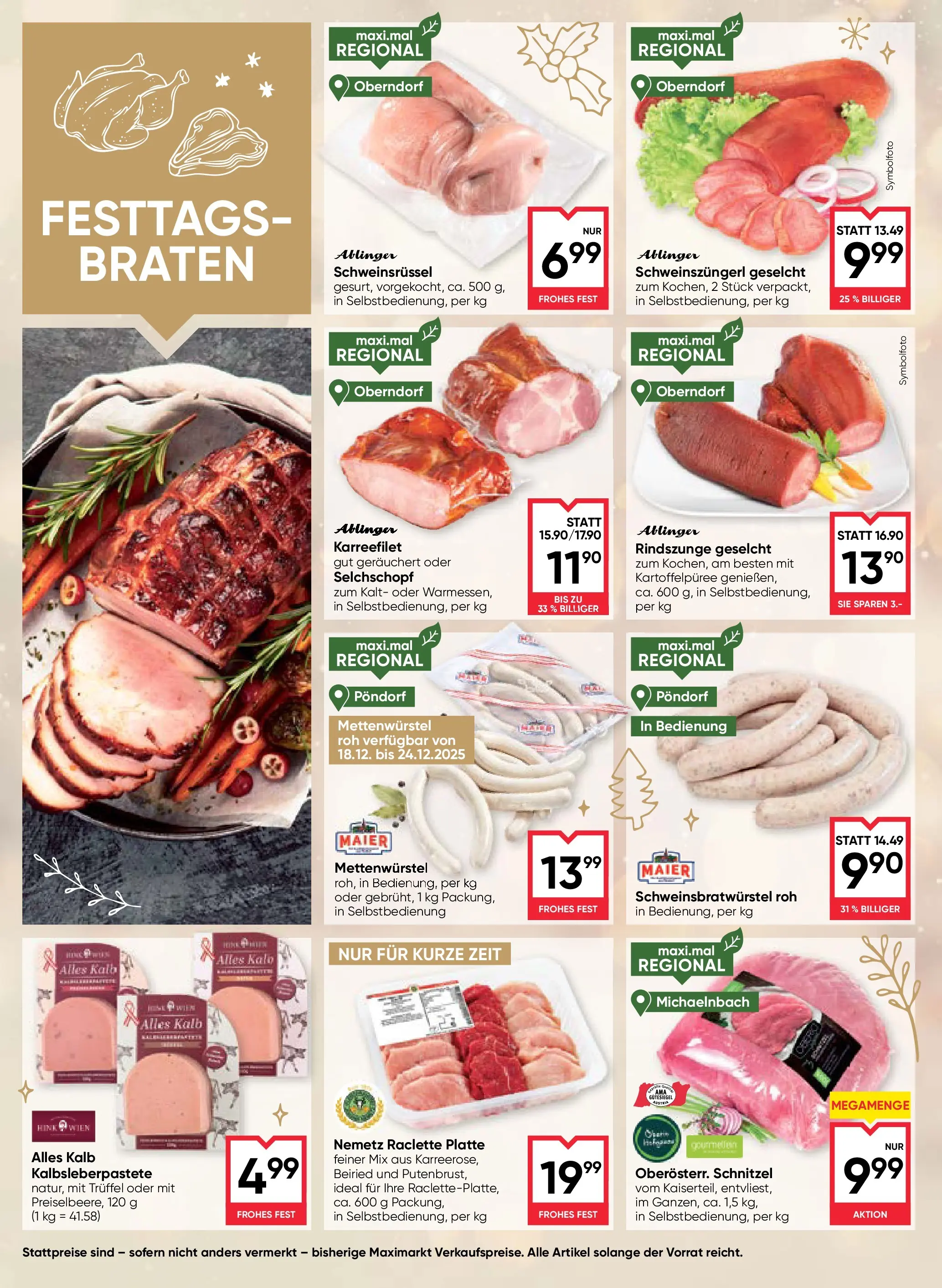 Maximarkt Weihnachtsspezialitäte von 11.12.2025 - Aktuelle Angebote | Seite: 6
