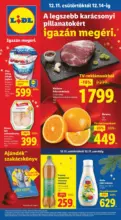 Lidl újság érvényessége 2025.12.17-ig