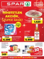 Spar: Spar újság érvényessége 2025.12.17-ig - 2025.12.11 naptól