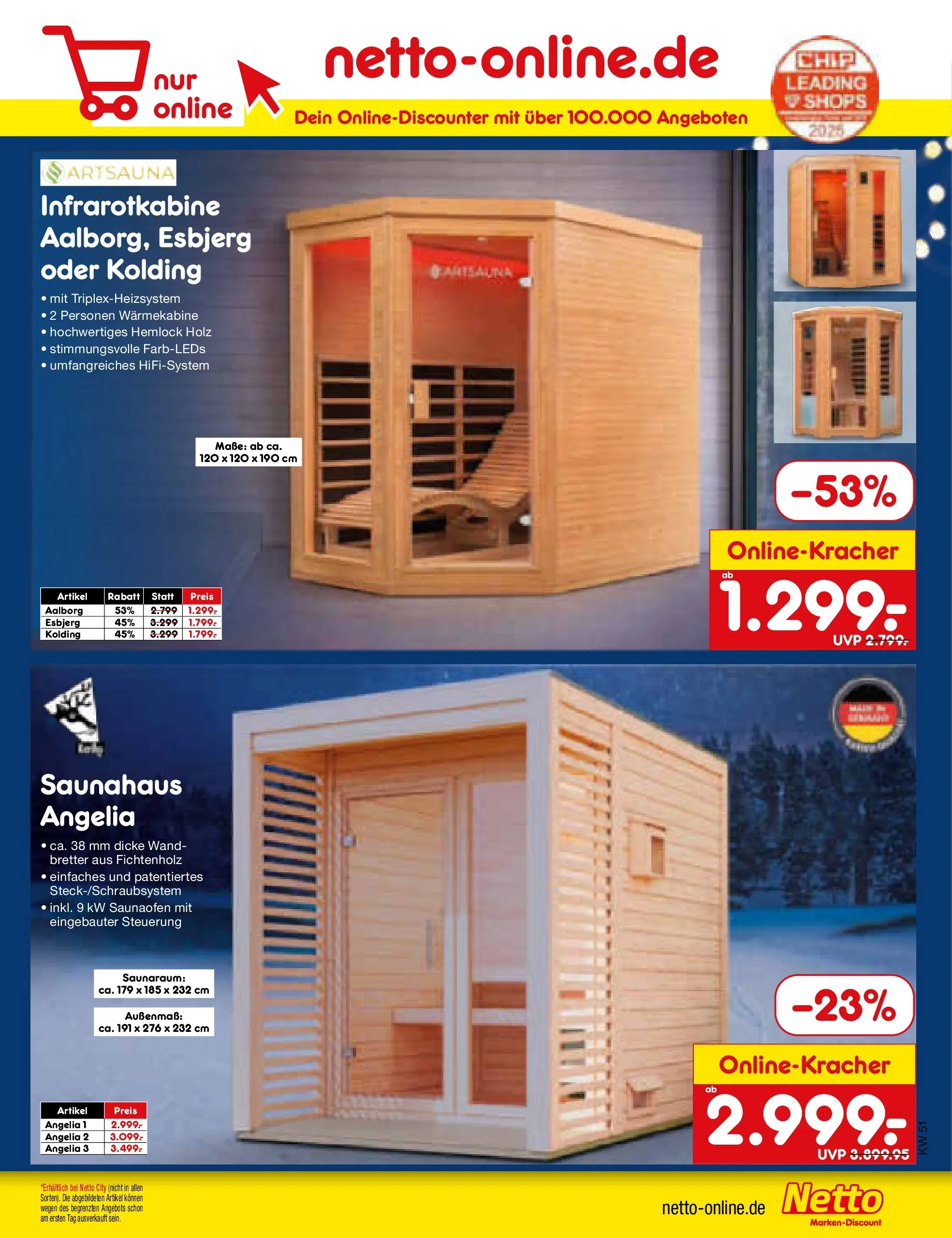 Netto Marken-Discount prospekt Stemwede-Dielingen (ab 14.12.2025) » Angebote | Seite: 55 Netto Marken-Discount prospekt Stemwede-Dielingen (ab 14.12.2025) » Angebote | Seite: 55