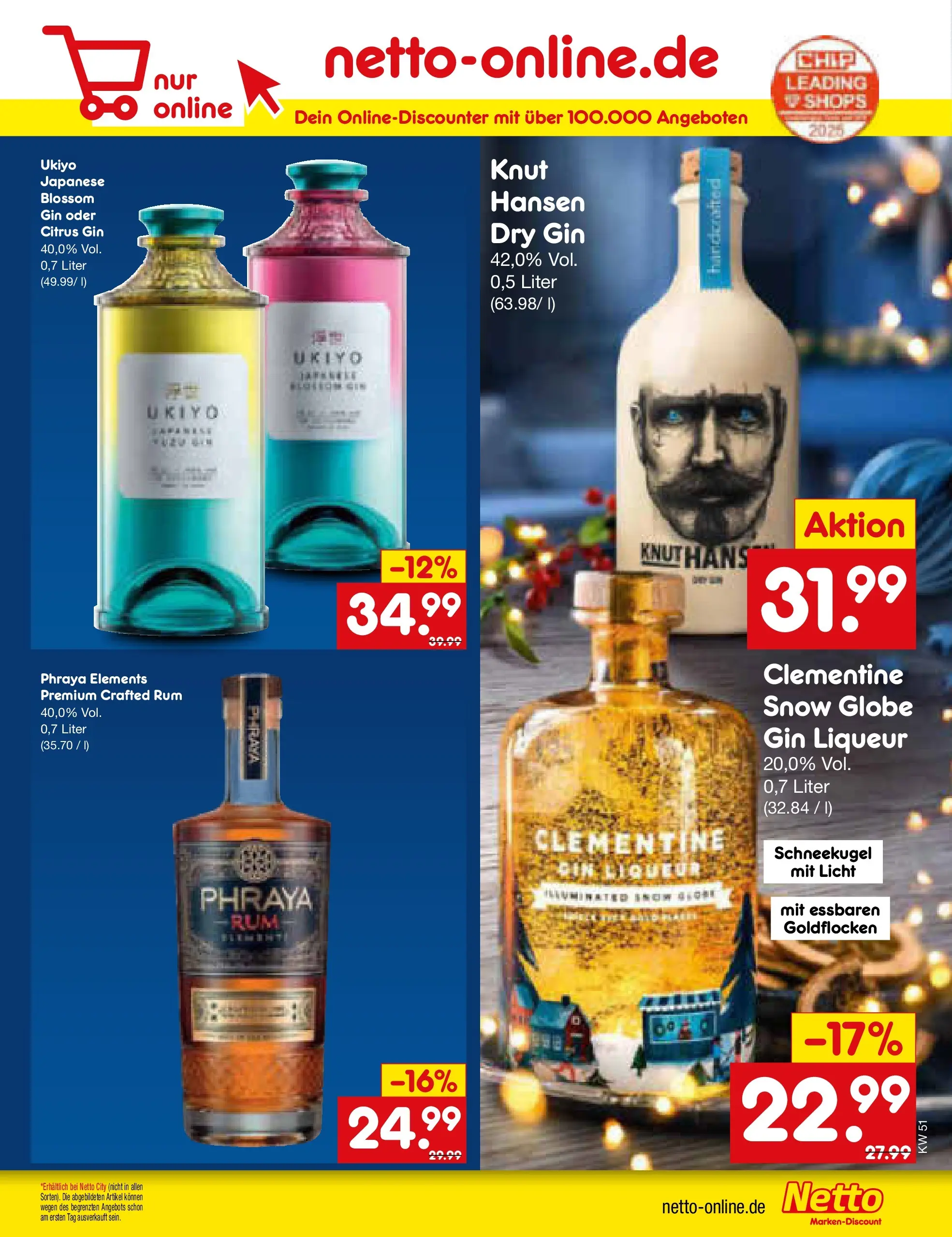 Netto Marken-Discount prospekt Stemwede-Dielingen (ab 14.12.2025) » Angebote | Seite: 59 | Produkte: Rum, Gin Netto Marken-Discount prospekt Stemwede-Dielingen (ab 14.12.2025) » Angebote | Seite: 59 | Produkte: Rum, Gin
