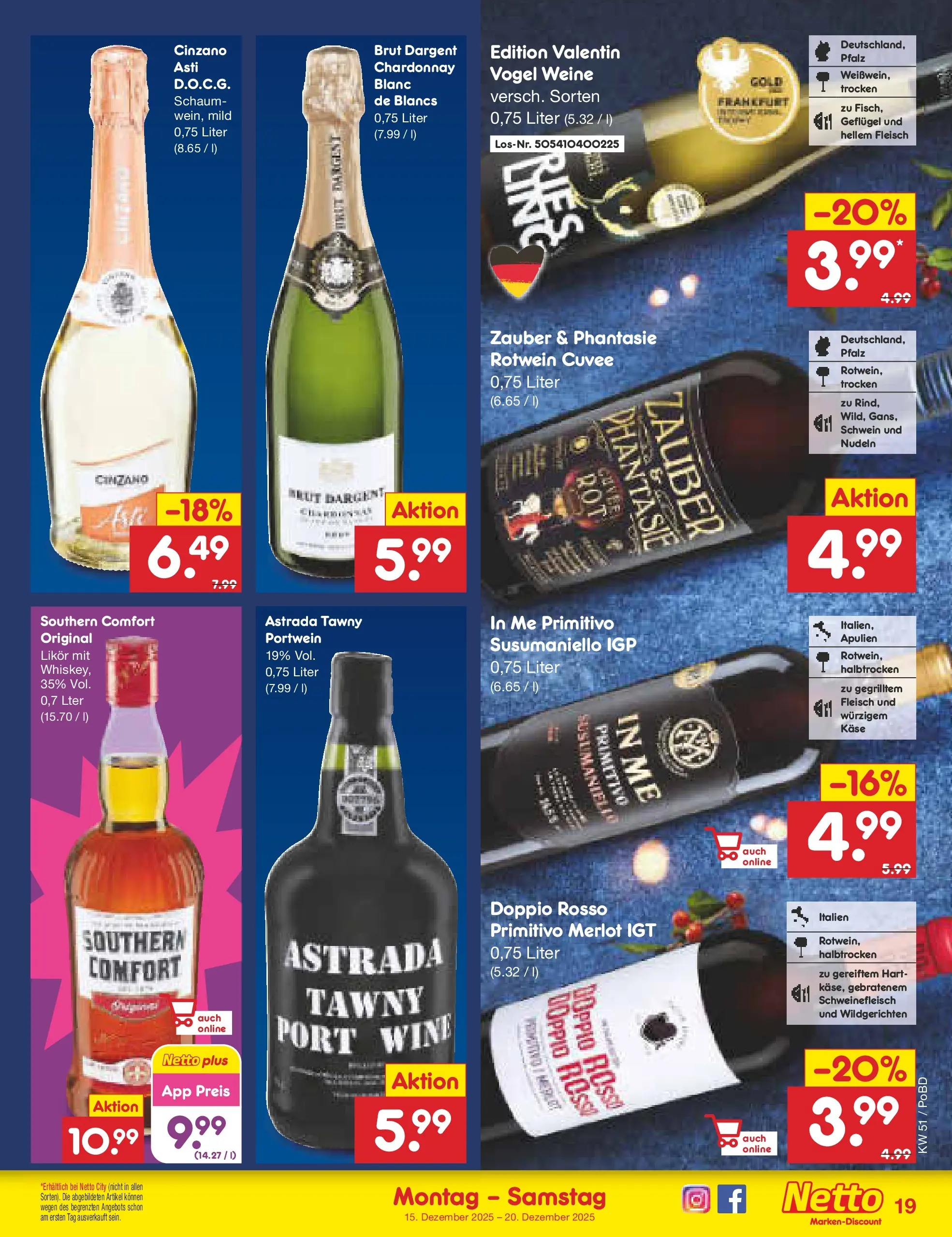 Netto Marken-Discount prospekt Selb (ab 15.12.2025) » Angebote | Seite: 21 | Produkte: Käse, Brut dargent, Schweinefleisch, Fleisch Netto Marken-Discount prospekt Selb (ab 15.12.2025) » Angebote | Seite: 21 | Produkte: Käse, Brut dargent, Schweinefleisch, Fleisch