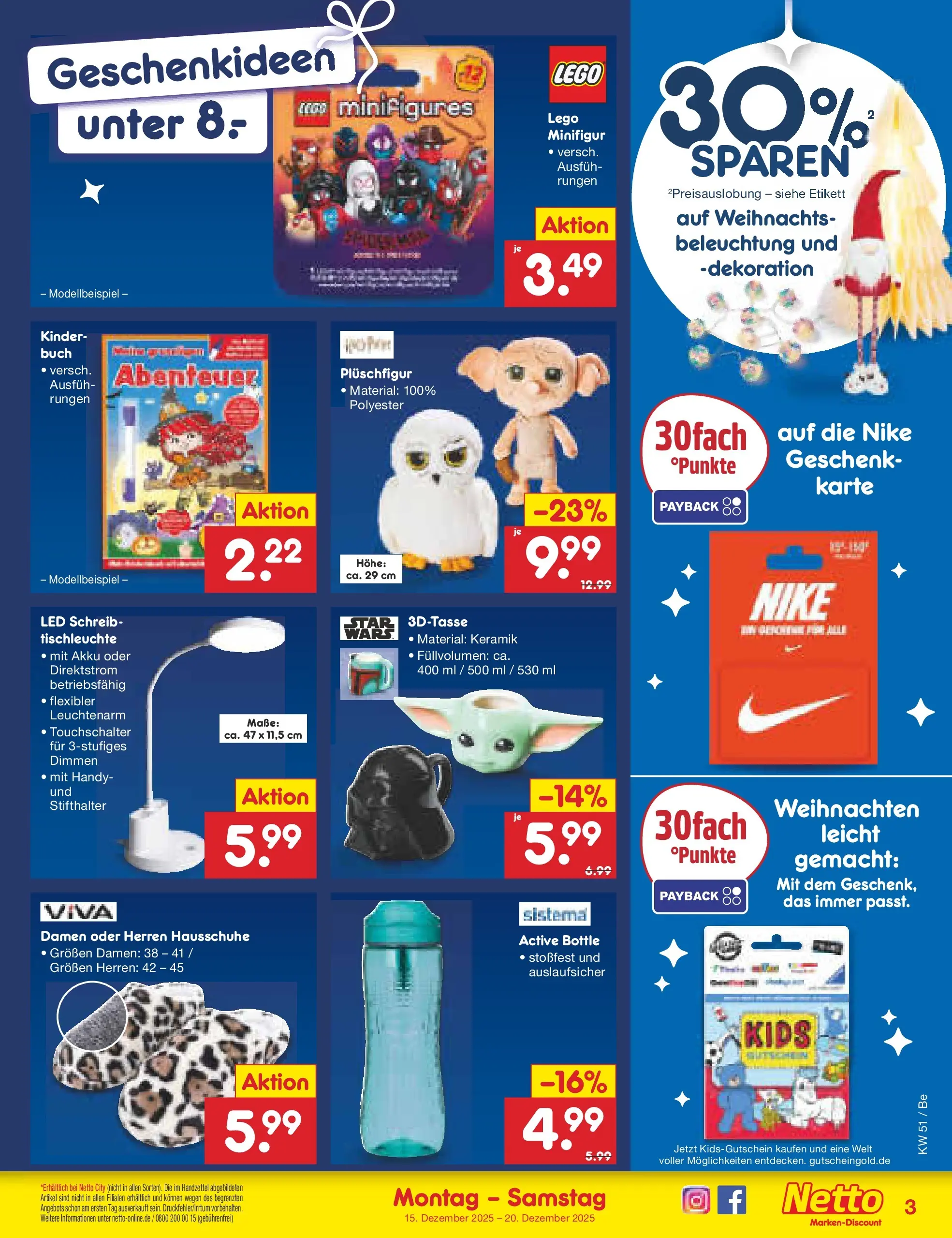 Netto Marken-Discount prospekt Kremmen (ab 15.12.2025) » Angebote | Seite: 29 | Produkte: Hausschuhe Netto Marken-Discount prospekt Kremmen (ab 15.12.2025) » Angebote | Seite: 29 | Produkte: Hausschuhe