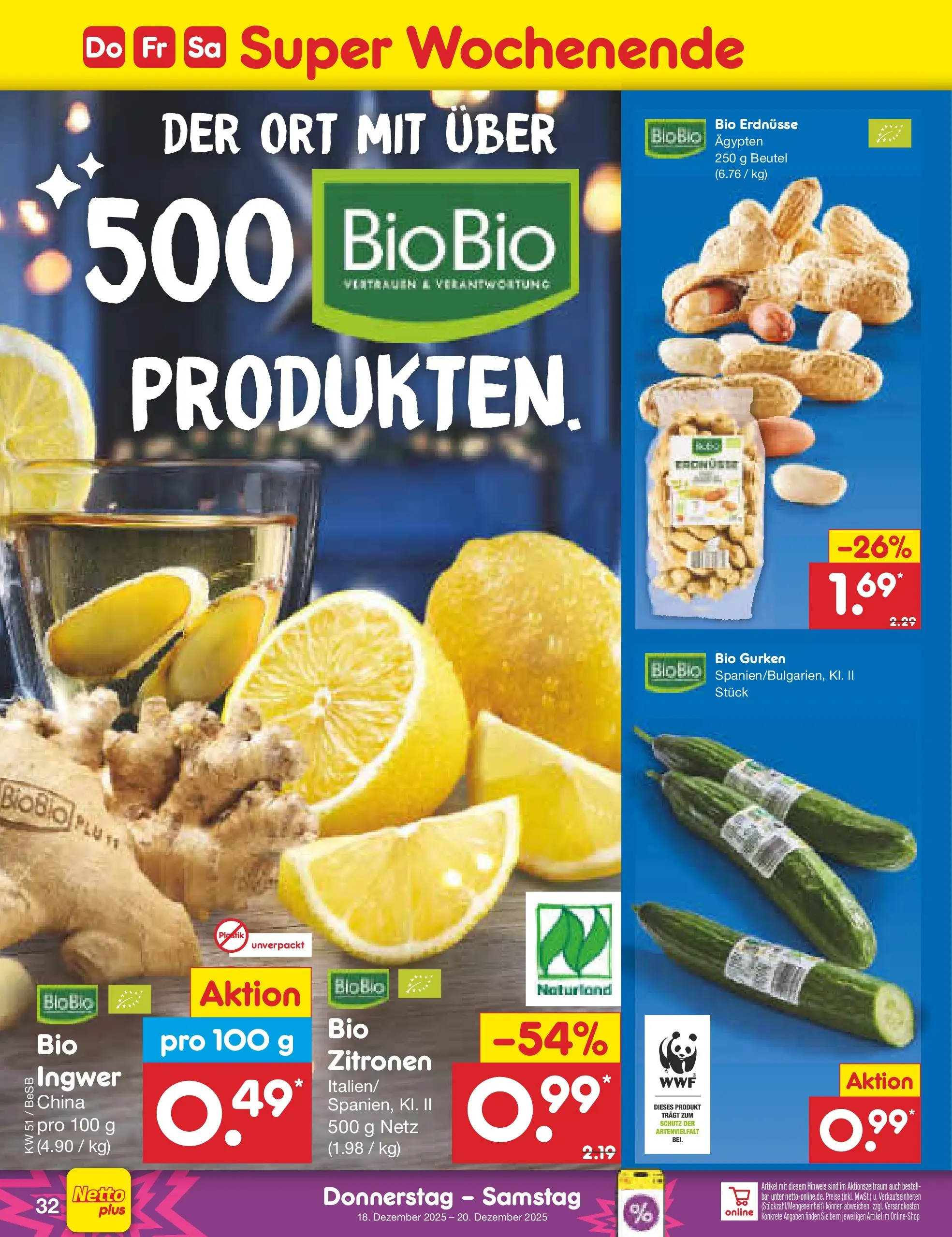 Netto Marken-Discount prospekt Kremmen (ab 15.12.2025) » Angebote | Seite: 40 | Produkte: Erdnüsse, Gurken, Zitronen Netto Marken-Discount prospekt Kremmen (ab 15.12.2025) » Angebote | Seite: 40 | Produkte: Erdnüsse, Gurken, Zitronen
