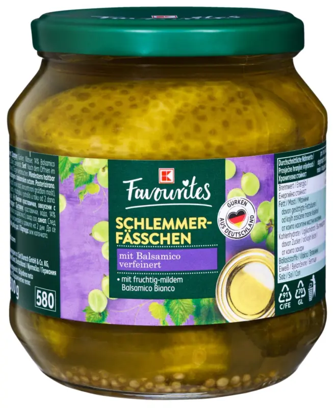 K-FAVOURITES Кисели краставички различни видове