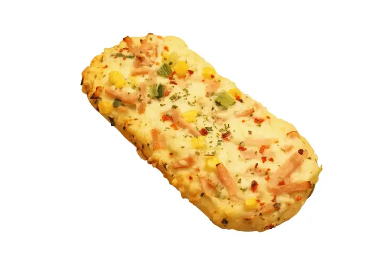 Минипица с гауда и шунка