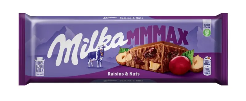 Milka Шоколад различни видове