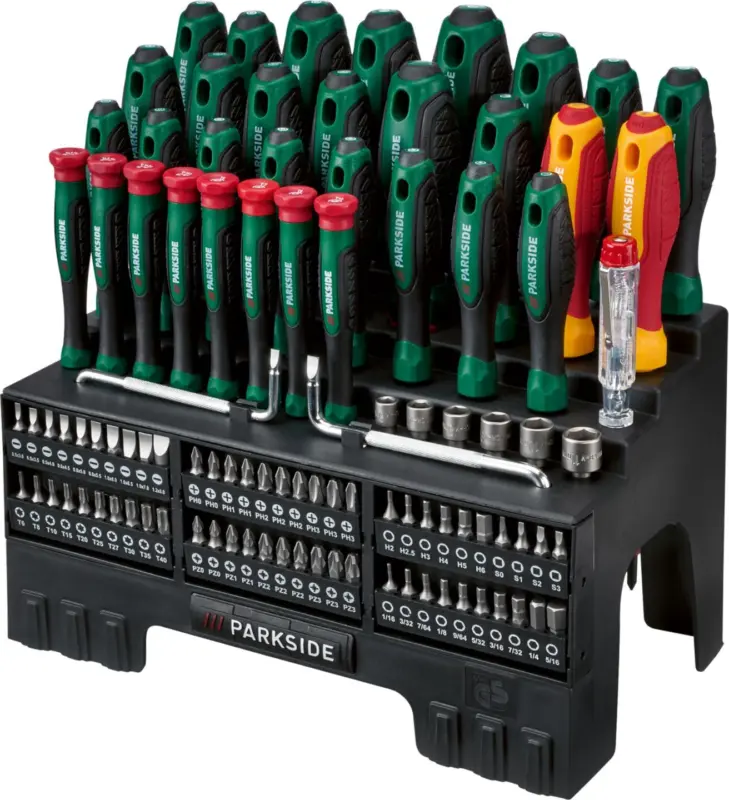 Parkside® Комплект отвертки и битове