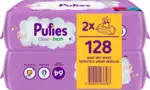Kaufland хипермаркет Pufies бебешки влажни кърпи различни видове, 2 х 64бр. - до 14-12-25