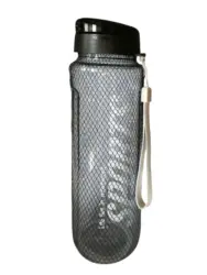 SPORT Бутилка за вода със сламка