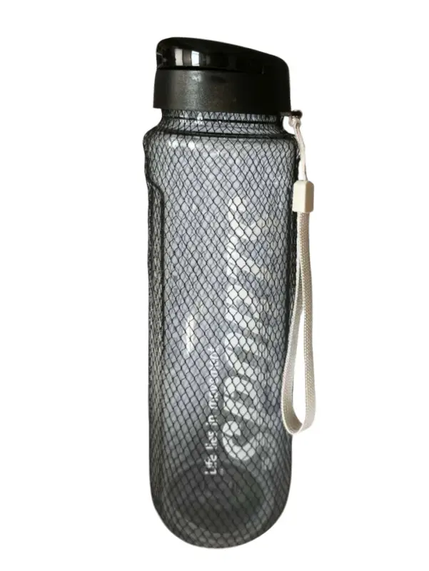 SPORT Бутилка за вода със сламка