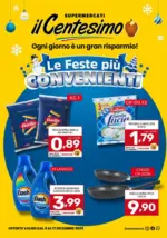 Il Centesimo Le feste pi&ugrave; convenienti - al 17.12.2025