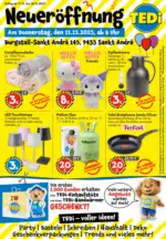 TEDi TEDi - Neueröffnung in Sankt Andrä - bis 15.12.2025