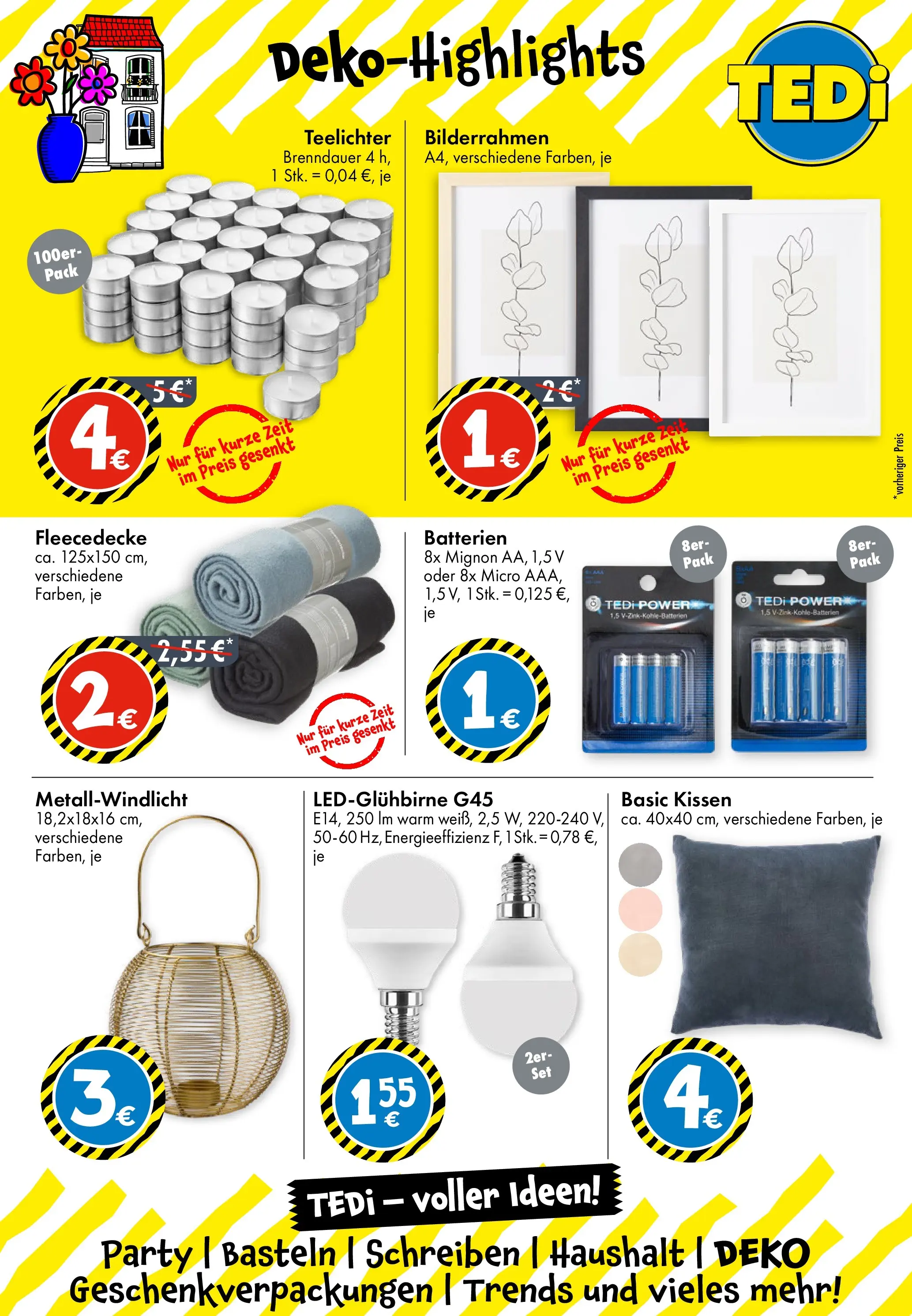 TEDi Flugblatt von 11.12.2025 - Aktuelle Angebote | Seite: 10 | Produkte: Kissen