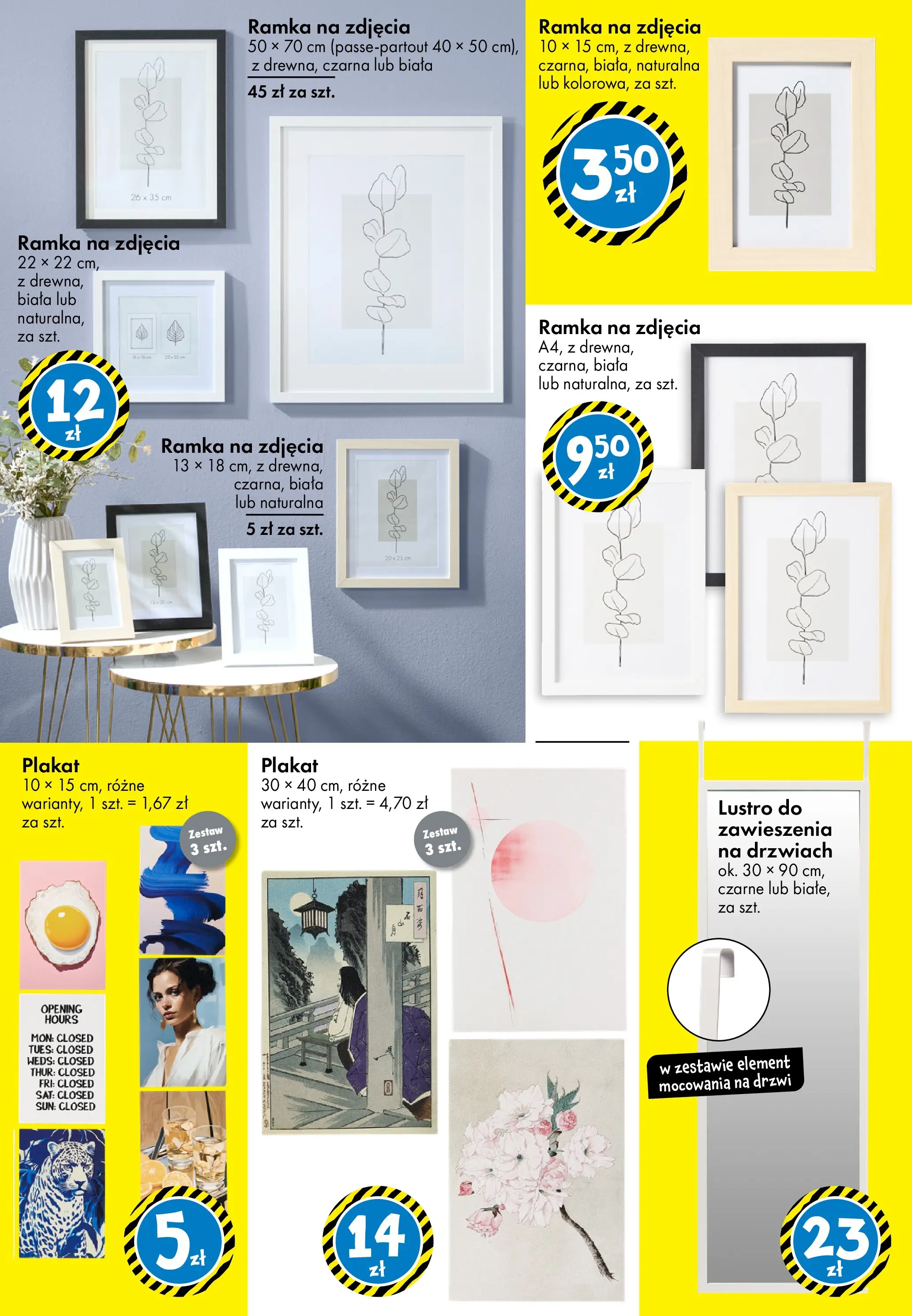 TEDi gazetka od 12.12.2025 | Boże Narodzenie 🎄🎁 | Strona: 12 | Produkty: Lustro, Ramka