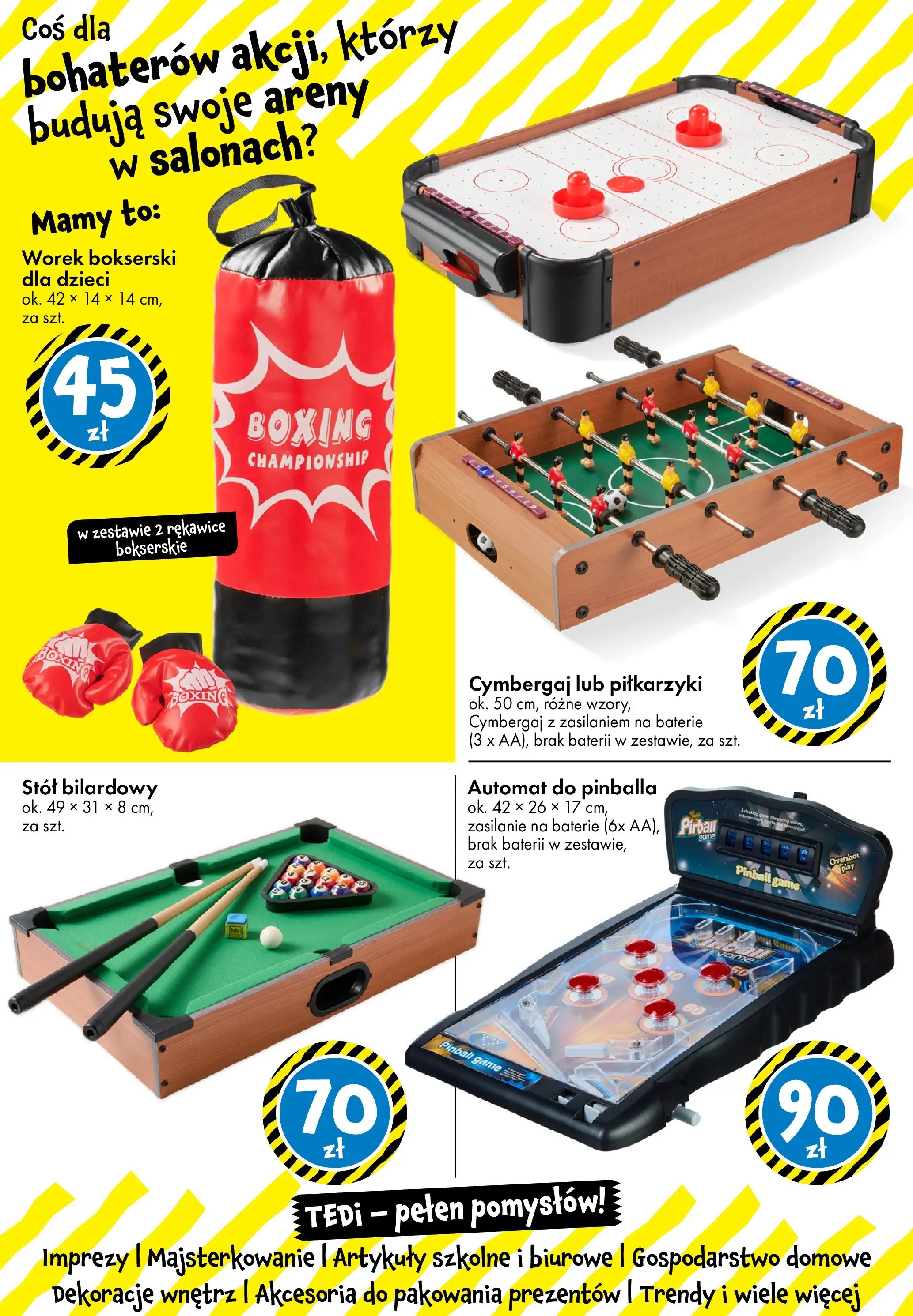 TEDi gazetka od 12.12.2025 | Boże Narodzenie 🎄🎁 | Strona: 14 | Produkty: Baterie, Stół, Artykuły szkolne