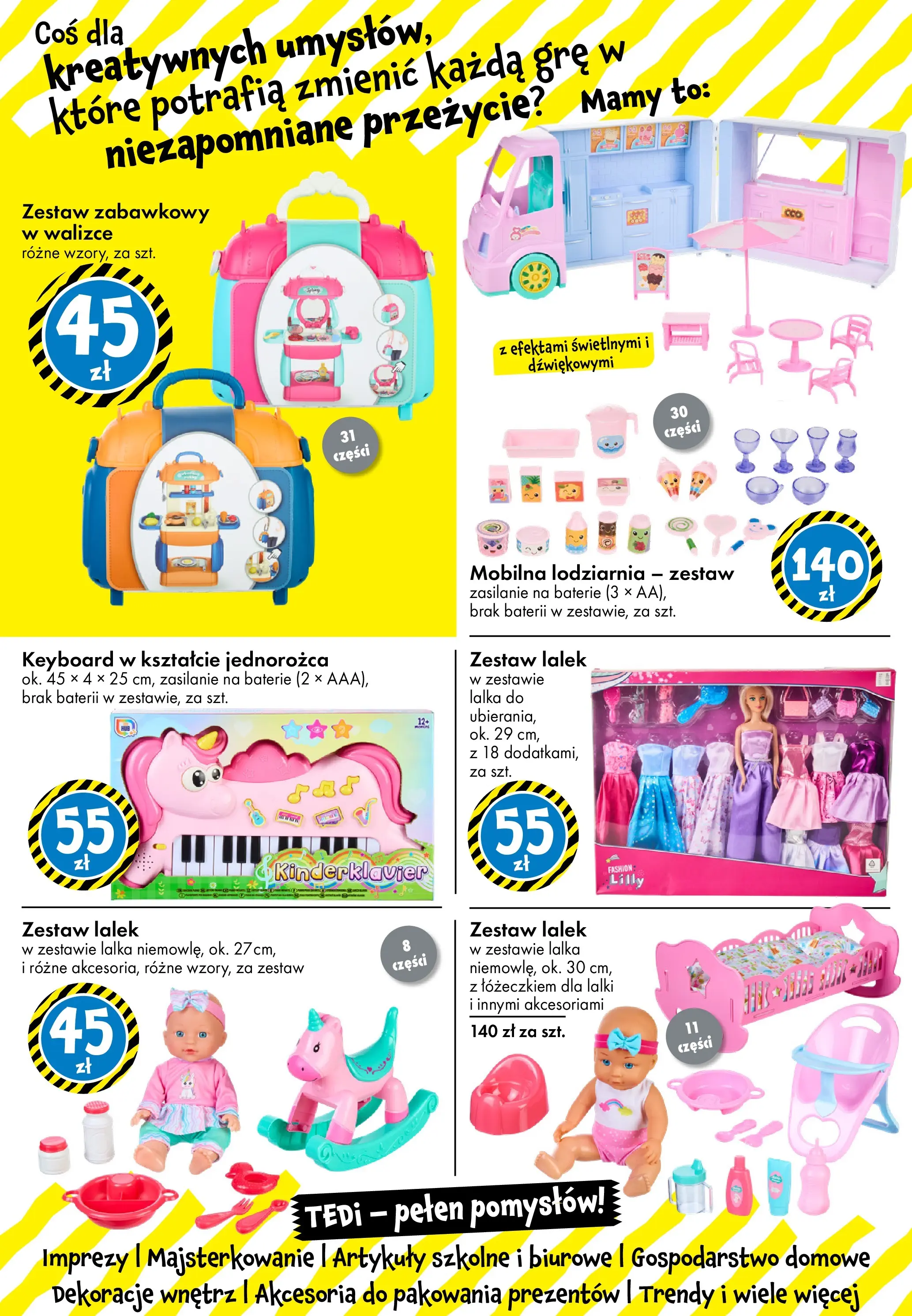TEDi gazetka od 12.12.2025 | Boże Narodzenie 🎄🎁 | Strona: 15 | Produkty: Baterie, Lalka, Artykuły szkolne